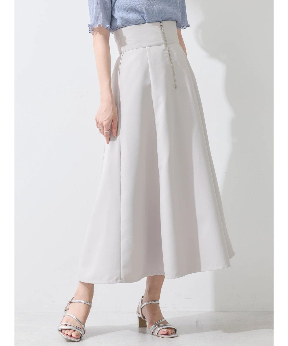 【アースミュージックアンドエコロジー/earth music&ecology】のフロントジップフレアスカート インテリア・キッズ・メンズ・レディースファッション・服の通販 founy(ファニー) 　ファッション　Fashion　レディースファッション　Fashion for Women　スカート　Skirts　Aライン・フレアスカート　A-Line & Flared Skirts　おすすめ　Recommended / Our Picks　フレア　Flare, Flared　フロント　Front, Front Design　ポケット　Pocket, Pocket Detail　レース　Lace, Lace Fabric　ワンポイント　One Point, Statement Accent　夏　Summer　春　Spring　S/S・春夏　SS, Spring/Summer, Warm Season　Beige|ID: prp329100004656921 ipo3291000000034248451