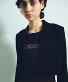 【グレース コンチネンタル/GRACE CONTINENTAL】のトリアセショート丈ジャケット ブラック|ID: prp329100004656922 ipo3291000000033686133