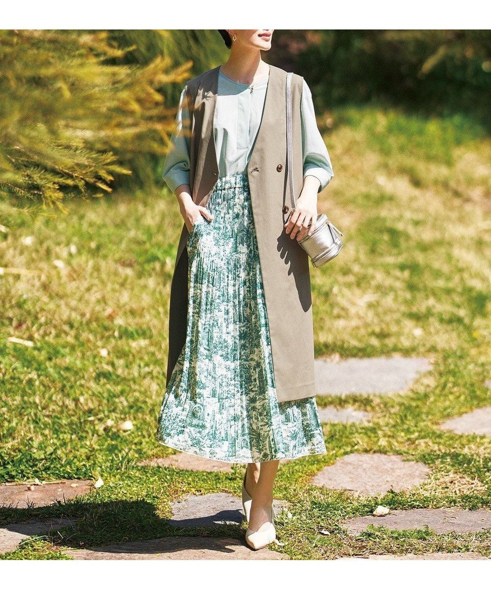 【自由区/JIYU-KU】の【カタログ掲載・洗える】テクニカルストレッチオックス ジレ インテリア・キッズ・メンズ・レディースファッション・服の通販 founy(ファニー) 　ファッション　Fashion　レディースファッション　Fashion for Women　アウター　Coat / Outerwear Collection　トップス・カットソー　Cut & Sew Tops　ベスト&ジレ / 重ね着スタイル　Vests & Gilets　おすすめ　Recommended / Our Picks　インナー　Innerwear　シンプル　Simple, Minimal　ストレッチ　Stretch, Stretchy Fabric　ベスト　Vest, Waistcoat　ボトム　Bottoms, Lower Wear　ロング　Long, Long-Length　夏　Summer　春　Spring　S/S・春夏　SS, Spring/Summer, Warm Season　洗える　Machine Washable　ダークサンド|ID: prp329100004656945 ipo3291000000034921642