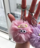 【ウィゴー/WEGO】のフワフワモンスターぬいキーホルダー ピンク|ID: prp329100004656954 ipo3291000000033686525