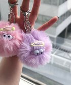【ウィゴー/WEGO】のフワフワモンスターぬいキーホルダー パープル|ID: prp329100004656954 ipo3291000000033686526