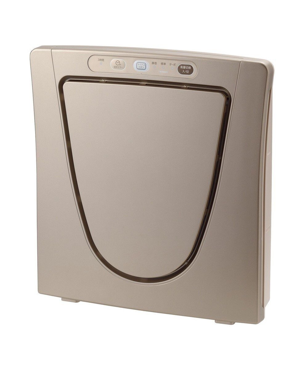 【ヤマト テーブル&キッチン/YAMATO Table & Kitchen】の【TWINBIRD】HEPAフィルター空気清浄機 メタリックベージュ AC-5943VO インテリア・キッズ・メンズ・レディースファッション・服の通販 founy(ファニー) 　ファッション　Fashion　レディースファッション　Fashion for Women　切替　Switching, Contrast Panel　プリーツ　Pleats, Pleated　ベージュ|ID: prp329100004656969 ipo3291000000034251428