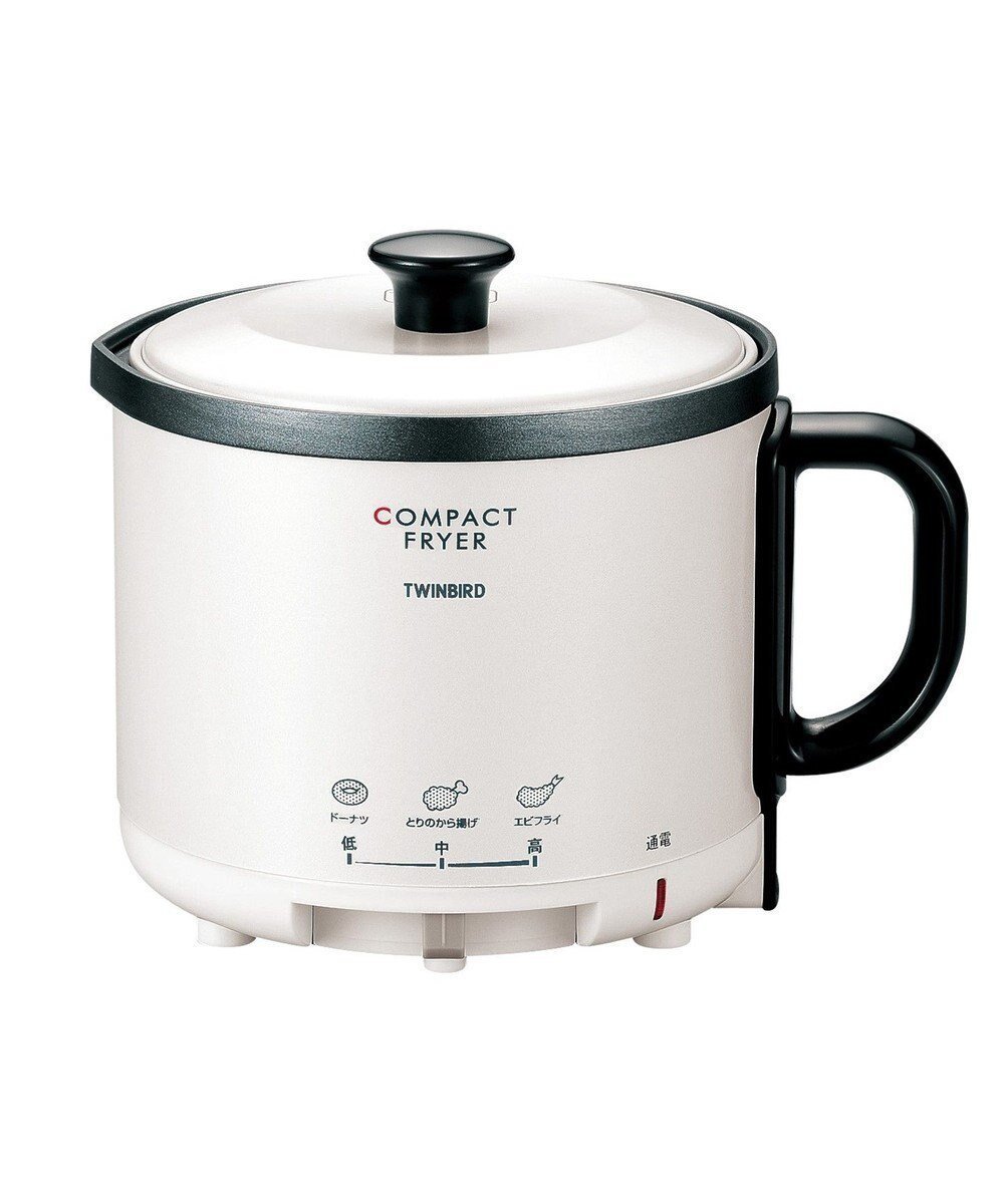 【ヤマト テーブル&キッチン/YAMATO Table & Kitchen】の【TWINBIRD】コンパクトフライヤー パールホワイト EP-4694PW 人気、トレンドファッション・服の通販 founy(ファニー) ファッション Fashion レディースファッション Fashion for Women コンパクト Compact, Small Size パール Pearl, Pearl Accent マグネット Magnet, Magnetic Closure other-1|ID: prp329100004656982 ipo3291000000034251491