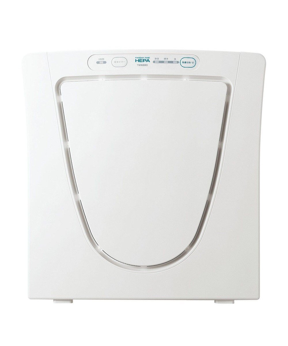 【ヤマト テーブル&キッチン/YAMATO Table & Kitchen】の【TWINBIRD】空気清浄機ファンディファインヘパ ホワイト AC-4238W インテリア・キッズ・メンズ・レディースファッション・服の通販 founy(ファニー) ファッション Fashion レディースファッション Fashion for Women 切替 Switching, Contrast Panel フロント Front, Front Design プリーツ Pleats, Pleated ホワイト|ID: prp329100004656983 ipo3291000000034251497