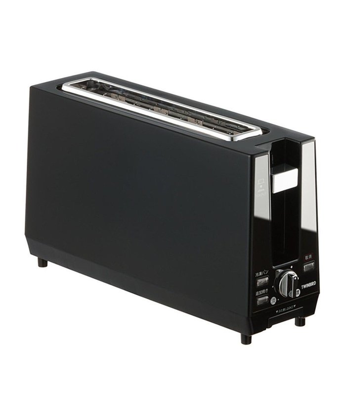 【ヤマト テーブル&キッチン/YAMATO Table & Kitchen】の【TWINBIRD】ポップアップトースター ブラック TS-D424B インテリア・キッズ・メンズ・レディースファッション・服の通販 founy(ファニー) https://founy.com/ ファッション Fashion レディースファッション Fashion for Women スタイリッシュ Stylish, Fashionable スリム Slim, Slim Fit ワイド Wide, Wide Fit |ID: prp329100004656985 ipo3291000000034251503