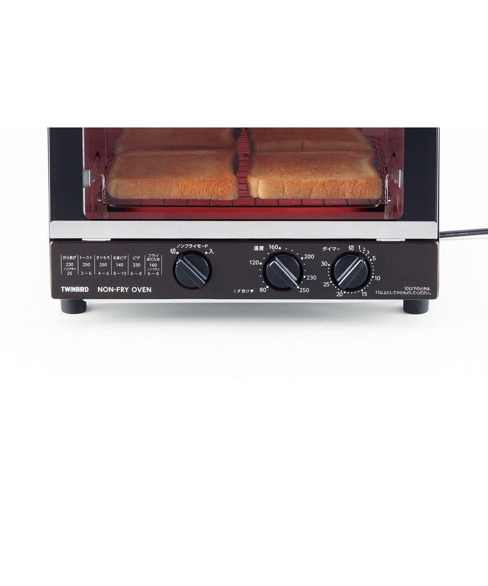【ヤマト テーブル&キッチン/YAMATO Table & Kitchen】の【TWINBIRD】ノンフライオーブン ブラウン TS-4054BR インテリア・キッズ・メンズ・レディースファッション・服の通販 founy(ファニー) ファッション Fashion レディースファッション Fashion for Women シンプル Simple, Minimal 切替 Switching, Contrast Panel ブラウン|ID: prp329100004656988 ipo3291000000034251522