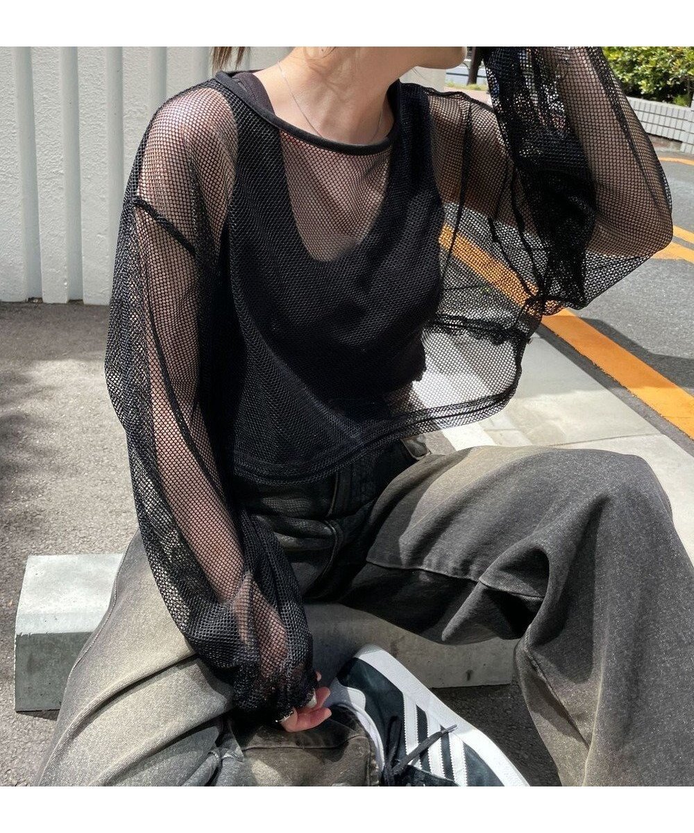【ウィゴー/WEGO】のメッシュサイドドロストトップス インテリア・キッズ・メンズ・レディースファッション・服の通販 founy(ファニー) ファッション Fashion レディースファッション Fashion for Women トップス・カットソー Cut & Sew Tops シャツ・ブラウス・オフィスカジュアル Elegant Blouses & Button-Ups ロングTシャツ・Tシャツ Longline T-Shirts & Tees カットソー・ベーシックTシャツ Cut-and-Sewn Tops / Stretch Tees & Basics おすすめ Recommended / Our Picks カットソー Cut and Sewn Top カーゴパンツ Cargo Pants, Utility Pants ショート Short, Short Length スマホ Smartphone, Mobile Device デニム Denim, Jeans Material ロング Long, Long-Length ワイド Wide, Wide Fit 夏 Summer 春 Spring S/S・春夏 SS, Spring/Summer, Warm Season ブラック|ID: prp329100004656997 ipo3291000000034991567