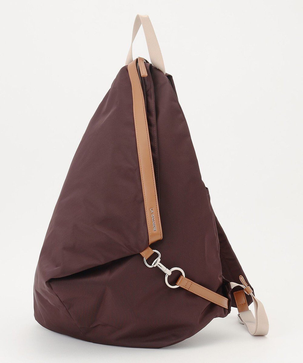 【ラ バガジェリー/LA BAGAGERIE】のトライアングルリュックサック インテリア・キッズ・メンズ・レディースファッション・服の通販 founy(ファニー) ファッション Fashion レディースファッション Fashion for Women バッグ Bags シンプル Simple, Minimal スマート Smart, Elegant タッセル Tassel, Fringe トライアングル Triangle, Triangular Shape ポケット Pocket, Pocket Detail リュック Backpack, Rucksack ワイン|ID: prp329100004657001 ipo3291000000034876106