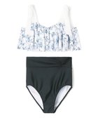 【三愛水着楽園/San-ai Resort】の【9号サイズ】ワコール定番商品カップ使用GHIカップの大きなお胸に対応【グラマラスフィット】ワイヤー水着 9D-M 【San-ai Resort(サンアイリゾート)】 ブルー×グレー|ID: prp329100004657007 ipo3291000000033686853