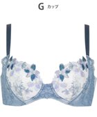 【ワコール/WACOAL】の【重力に負けないバストケアBra】 ブラジャー バストを重力から守る まる胸キープ 脇高設計 サイドから背中のラインすっきり レディース BRB414 /ワコール グレイッシュブルー|ID: prp329100004657017 ipo3291000000033686934
