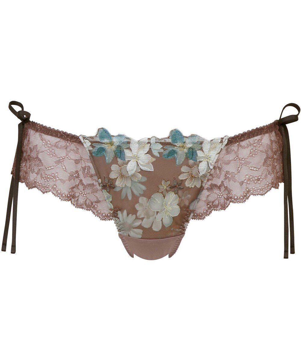 【ワコール/WACOAL】のTバック ショーツ 【重力に負けないバストケアBra】 はきこみ丈あさめ BRB414とペア レディース PRA414 /ワコール インテリア・キッズ・メンズ・レディースファッション・服の通販 founy(ファニー) 　ファッション　Fashion　レディースファッション　Fashion for Women　バッグ　Bags　アンダー　Underwear Essentials　ショーツ　Shorts, Short Pants　リボン　Ribbon, Bow　レース　Lace, Lace Fabric　ダークブラウン|ID: prp329100004657018 ipo3291000000034959372