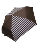 【プラスリング/+RING】の【簡単/便利】UNISEX 自動開閉式 折傘58cm BRN-STP T1239 ブラウン|ID: prp329100004657043 ipo3291000000034251175