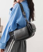 【ウィゴー/WEGO】のポケットデザインショルダー ブラック|ID: prp329100004657055 ipo3291000000033687467