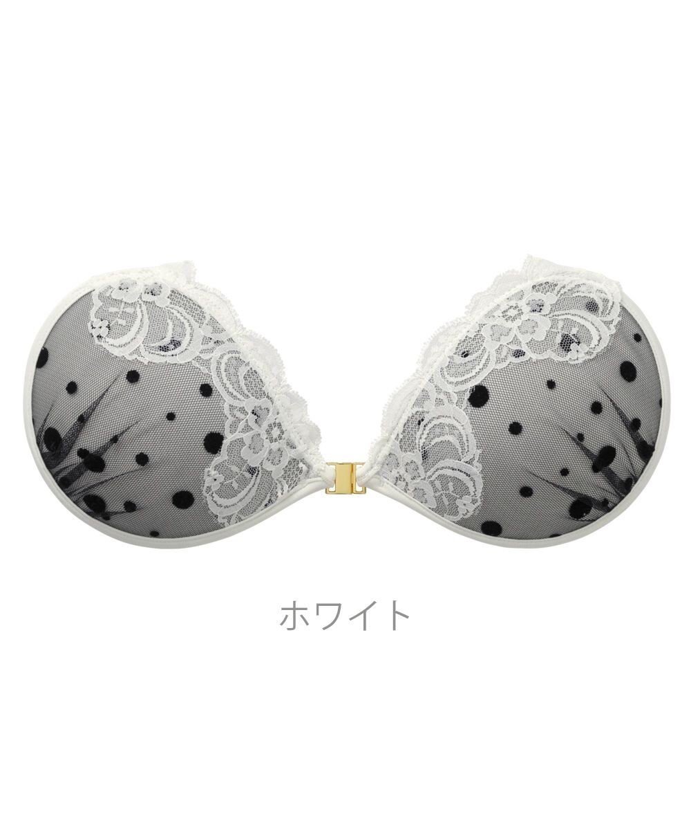 【ブラデリス ニューヨーク/BRADELIS New York】の【NuBra / ボリュームアップ】パテッドヌーブラ エリー インテリア・キッズ・メンズ・レディースファッション・服の通販 founy(ファニー) 　ファッション　Fashion　レディースファッション　Fashion for Women　アンダー　Underwear Essentials　エレガント 上品　Elegant　オイル　Body Oil　春　Spring　キャミソール　Camisole, Spaghetti Strap Top　コレクション　Collection, Seasonal Line　軽量　Lightweight, Ultra Light　ショルダー　Shoulder, Shoulder Strap　シリコン　Silicone, Silicone Material　タオル　Towel, Bath Towel　チュール　Tulip, Tulip Motif　ドレス　Dress, One-Piece　人気　Popular, Best Seller　パイピング　Piping, Trim Design　フォルム　Silhouette, Form　ブラジャー　Bra, Lingerie　モノトーン　Monotone, Black and White　水玉　Polka Dot, Dot Pattern　ランジェリー　Lingerie, Intimate Wear　レース　Lace, Lace Fabric　S/S・春夏　SS, Spring/Summer, Warm Season　おすすめ　Recommended / Our Picks　夏　Summer　結婚式　Wedding　ホワイト|ID: prp329100004657081 ipo3291000000033687813