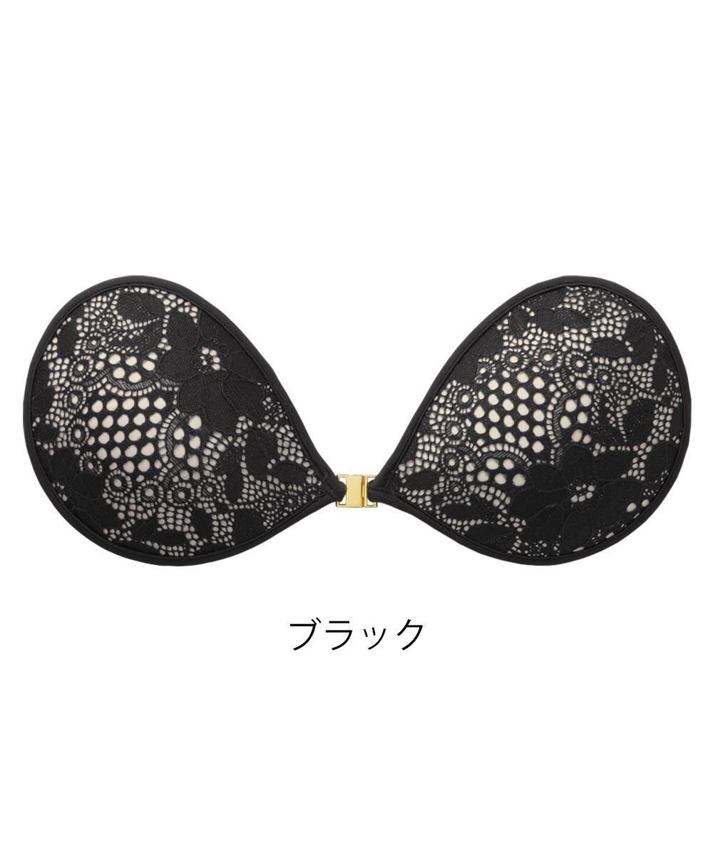 【ブラデリス ニューヨーク/BRADELIS New York】の【NuBra / ボリュームアップ】パテッドヌーブラ ルピナス インテリア・キッズ・メンズ・レディースファッション・服の通販 founy(ファニー) 　ファッション　Fashion　レディースファッション　Fashion for Women　アンダー　Underwear Essentials　エレガント 上品　Elegant　オイル　Body Oil　春　Spring　キャミソール　Camisole, Spaghetti Strap Top　コレクション　Collection, Seasonal Line　軽量　Lightweight, Ultra Light　サークル　Circle, Round Design　ショルダー　Shoulder, Shoulder Strap　シリコン　Silicone, Silicone Material　タオル　Towel, Bath Towel　ドレス　Dress, One-Piece　人気　Popular, Best Seller　パイピング　Piping, Trim Design　フォルム　Silhouette, Form　ブラジャー　Bra, Lingerie　ボタニカル　Botanical, Floral Pattern　ランジェリー　Lingerie, Intimate Wear　レース　Lace, Lace Fabric　S/S・春夏　SS, Spring/Summer, Warm Season　おすすめ　Recommended / Our Picks　夏　Summer　結婚式　Wedding　ブラック|ID: prp329100004657082 ipo3291000000033687819