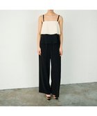 【グレース コンチネンタル/GRACE CONTINENTAL】のキャミセットワイドパンツ ブラック|ID: prp329100004657085 ipo3291000000034253627