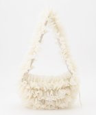 【ラ バガジェリー/LA BAGAGERIE】の【MONICA】シアーチュールドロストバッグ ホワイト|ID: prp329100004657096 ipo3291000000034544754