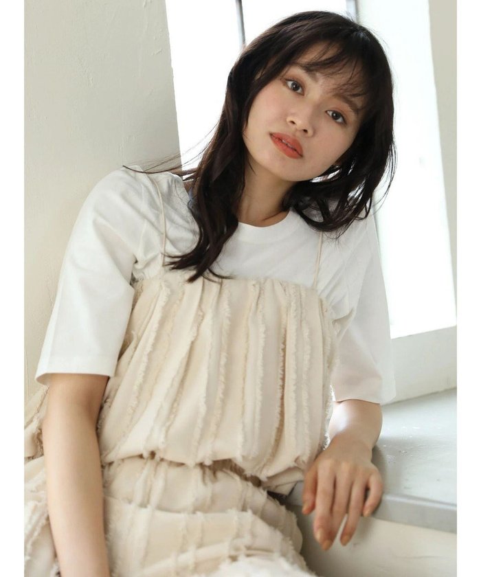 【グリーンパークス/Green Parks】の・AND SEARCHフリンジストライプバルーンキャミ インテリア・キッズ・メンズ・レディースファッション・服の通販 founy(ファニー) https://founy.com/ ファッション Fashion レディースファッション Fashion for Women トップス・カットソー Cut & Sew Tops キャミソール&ノースリーブ Camisoles & Sleeveless Tops おすすめ Recommended / Our Picks キャミソール Camisole, Spaghetti Strap Top セットアップ Set-Up, Coordinated Outfit バルーン Balloon, Balloon Silhouette ポケット Pocket, Pocket Detail 夏 Summer 春 Spring S/S・春夏 SS, Spring/Summer, Warm Season |ID: prp329100004657097 ipo3291000000033688153