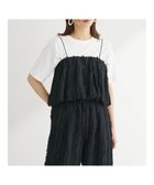【グリーンパークス/Green Parks】の・AND SEARCHフリンジストライプバルーンキャミ Black|ID: prp329100004657097 ipo3291000000033688155