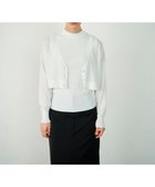 【グレース コンチネンタル/GRACE CONTINENTAL】のショートドルマンニットカーディガン ホワイト|ID: prp329100004657098 ipo3291000000034628999