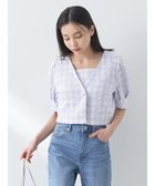 【アースミュージックアンドエコロジー/earth music&ecology】のSET2点 カットソーツィードアンサンブル Light Purple|ID: prp329100004657107 ipo3291000000034252821