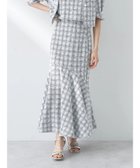 【アースミュージックアンドエコロジー/earth music&ecology】のカットソーツィードマーメイドスカート Check Black|ID: prp329100004657108 ipo3291000000034252825