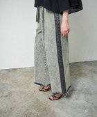 【グレース コンチネンタル/GRACE CONTINENTAL】のデニムワイドイージーパンツ グレー|ID: prp329100004657109 ipo3291000000034252907
