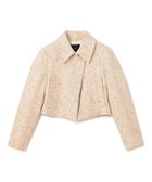 【ジョゼフ/JOSEPH】のツイード ブルゾンジャケット Ivory/Clay|ID: prp329100004657152 ipo3291000000033688619
