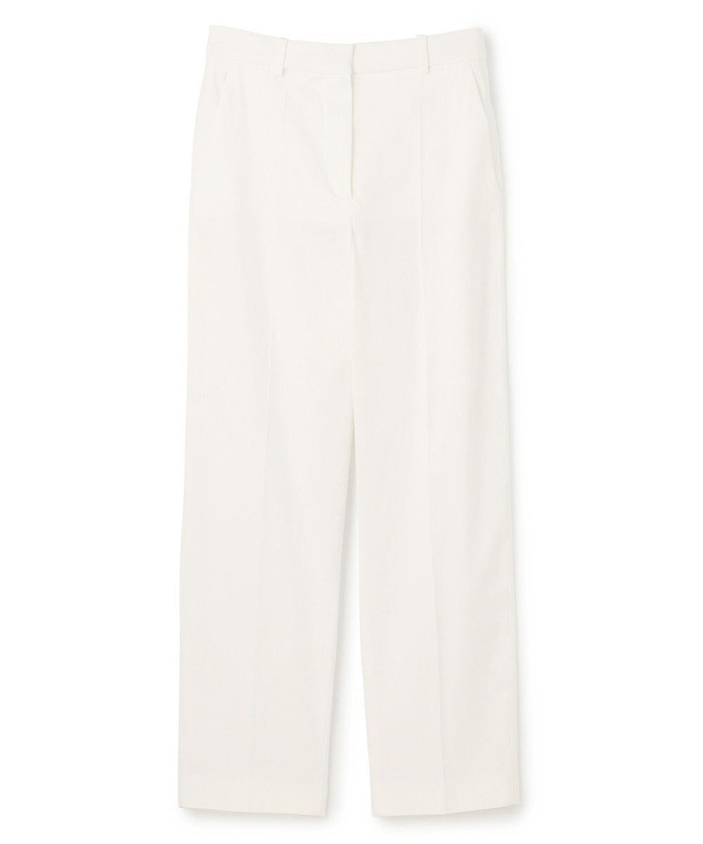 【ジョゼフ/JOSEPH】のストレッチリネンコットン ストレートトラウザーズ インテリア・キッズ・メンズ・レディースファッション・服の通販 founy(ファニー) ファッション Fashion レディースファッション Fashion for Women パンツ Pants & Trousers ウォッシュ Washed Finish ストレッチ Stretch, Stretchy Fabric テーラード Tailored, Tailored Fit ポケット Pocket, Pocket Detail リネン Linen, Linen Fabric 夏 Summer 春 Spring S/S・春夏 SS, Spring/Summer, Warm Season Ivory|ID: prp329100004657157 ipo3291000000034275496