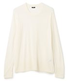 【ジョゼフ/JOSEPH】のスーパーファインメリノシルク ラウンドネックニット Oyster white|ID: prp329100004657183 ipo3291000000034526351