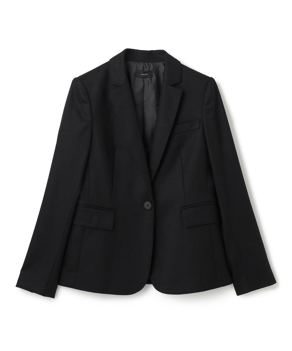 【ジョゼフ/JOSEPH】のハイカウントサキソニー ジャケット 人気、トレンドファッション・服の通販 founy(ファニー) 　ファッション　Fashion　レディースファッション　Fashion for Women　アウター　Coat / Outerwear Collection　レディースジャケット・軽アウター　Jackets　テーラードジャケット / 通勤・きれいめスタイル　Tailored Jackets & Blazers　アウトレット　Outlet / Clearance　ジャケット　Jacket, Outerwear　スペシャル　Special, Limited Edition　スリム　Slim, Slim Fit　バランス　Balance, Style Balance　フィット　Fit, Slim Fit　ベーシック　Basic, Essential　A/W・秋冬　Autumn/Winter　 other-1|ID: prp329100004657211 ipo3291000000033688878