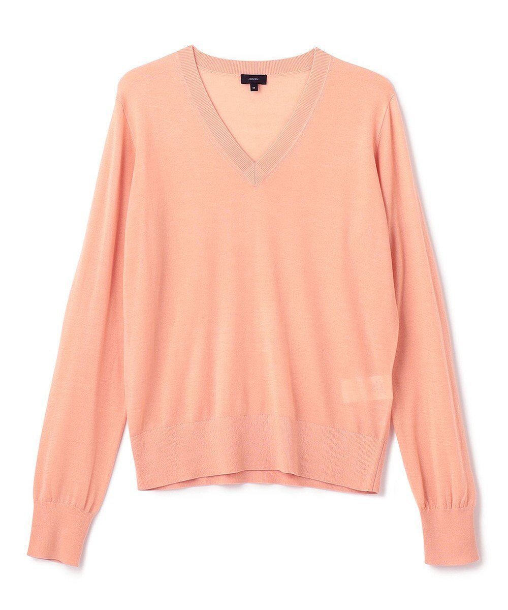 【ジョゼフ/JOSEPH】の【洗える】テンセルストレッチ Vネックニット インテリア・キッズ・メンズ・レディースファッション・服の通販 founy(ファニー) 　ファッション　Fashion　レディースファッション　Fashion for Women　トップス・カットソー　Cut & Sew Tops　ニット　Knit Tops & Sweaters　Vネックトップス　V-Neck Tops / V-Cut Neckline Shirts　アウトレット　Outlet / Clearance　コンパクト　Compact, Small Size　スペシャル　Special, Limited Edition　セーター　Sweater, Knitwear　バランス　Balance, Style Balance　ベーシック　Basic, Essential　洗える　Machine Washable　A/W・秋冬　Autumn/Winter　Warm Taupe|ID: prp329100004657217 ipo3291000000034556400