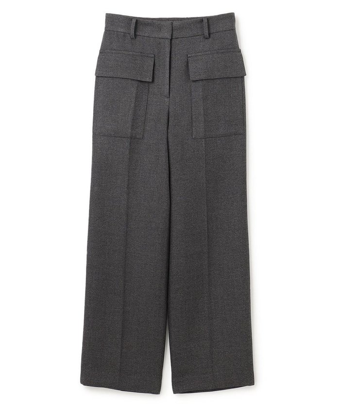 【ジョゼフ/JOSEPH】のメランジツイル フルレングストラウザーズ インテリア・キッズ・メンズ・レディースファッション・服の通販 founy(ファニー) https://founy.com/ ファッション Fashion レディースファッション Fashion for Women パンツ Pants & Trousers キュプラ Cupro, Eco Fabric メランジ Melange, Mixed Yarn ワイド Wide, Wide Fit A/W・秋冬 Autumn/Winter |ID: prp329100004657222 ipo3291000000033688928