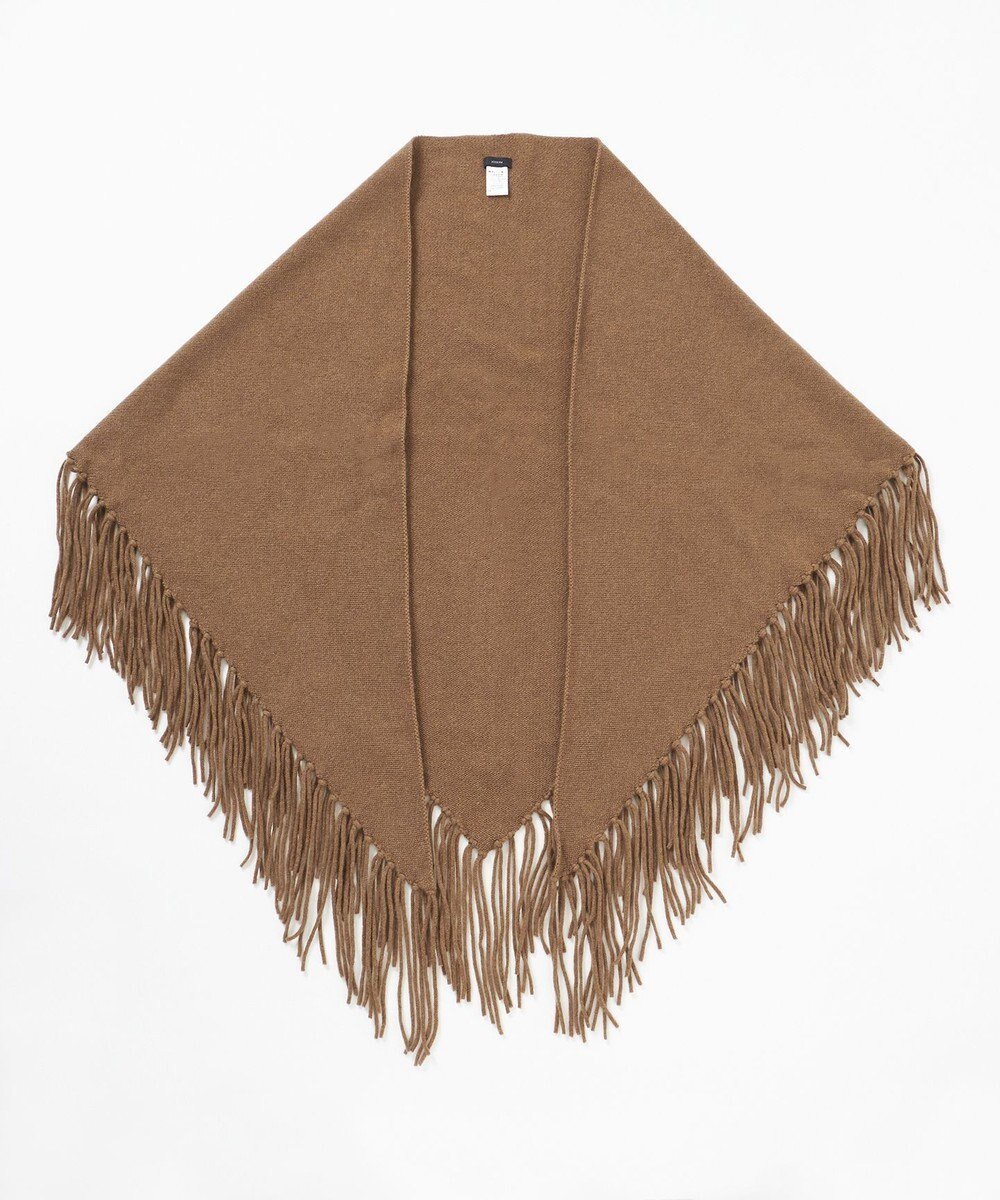 【ジョゼフ/JOSEPH】のカシミヤ ショール インテリア・キッズ・メンズ・レディースファッション・服の通販 founy(ファニー) 　ファッション　Fashion　レディースファッション　Fashion for Women　ショール　Shawl, Wrap　ストール　Stole, Wrap　フリンジ　Fringe, Tassel　定番　Standard, Basic Item　A/W・秋冬　Autumn/Winter　Khaki|ID: prp329100004657229 ipo3291000000033688968