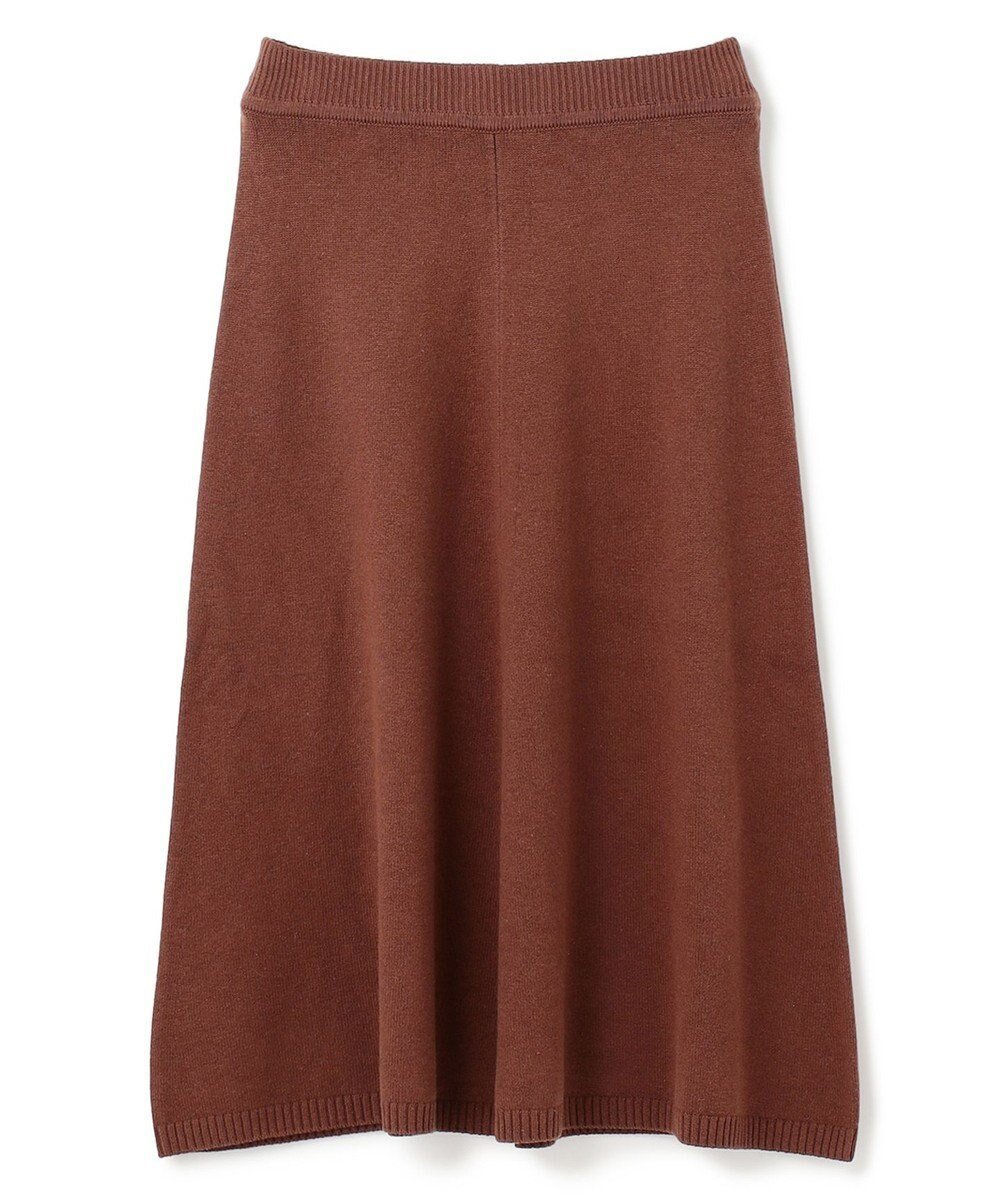 【ジョゼフ/JOSEPH】のシルクカシミヤ ニットスカート インテリア・キッズ・メンズ・レディースファッション・服の通販 founy(ファニー) 　ファッション　Fashion　レディースファッション　Fashion for Women　スカート　Skirts　シルク　Silk, 100% Silk　センター　Center, Center Line　フロント　Front, Front Design　定番　Standard, Basic Item　A/W・秋冬　Autumn/Winter　Mahogany|ID: prp329100004657232 ipo3291000000033688979
