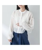 【アースミュージックアンドエコロジー/earth music&ecology】のギザギザショートシャツ Off White|ID: prp329100004657291 ipo3291000000033689440