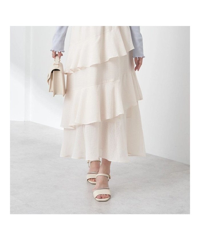 【アースミュージックアンドエコロジー/earth music&ecology】のアシメラッフル段々スカート インテリア・キッズ・メンズ・レディースファッション・服の通販 founy(ファニー) https://founy.com/ ファッション Fashion レディースファッション Fashion for Women スカート Skirts アシンメトリー Asymmetrical Style ギャザー Gathered, Ruffled フリル Frill, Ruffle ポケット Pocket, Pocket Detail 夏 Summer 春 Spring S/S・春夏 SS, Spring/Summer, Warm Season |ID: prp329100004657292 ipo3291000000034277039