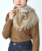 【ムトウ/muto】の【暖かい/シルク・カシミヤ】ブロックチェックストール beige|ID: prp329100004657320 ipo3291000000033689944