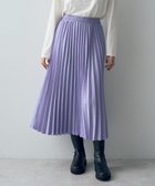 【イェッカ ヴェッカ/YECCA VECCA】のピーチ起毛プリーツスカート Lavender|ID: prp329100004657431 ipo3291000000033707396
