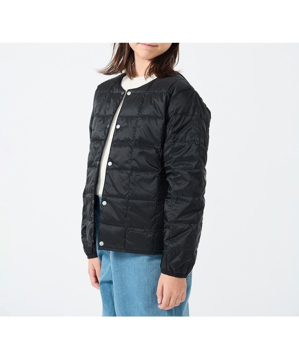 【アンフィーロ/UNFILO / KIDS】の【新色追加/120-150cm】TAION クルージャケット(UNISEX) インテリア・キッズ・メンズ・レディースファッション・服の通販 founy(ファニー) 　ファッション　Fashion　キッズファッション　Fashion for Kids　アウター　Coat Outerwear /Kids　ユニセックス　Unisex, Genderless　インナー　Innerwear　コラボ　Collaboration, Collab　コンパクト　Compact, Small Size　ジャケット　Jacket, Outerwear　ダウン　Down, Puffer　パーカー　Hoodie, Parka　フェザー　Feather, Feather Detail　人気　Popular, Best Seller　A/W・秋冬　Autumn/Winter　防寒　Cold Protection, Winter-Ready　ブラック|ID: prp329100004657454 ipo3291000000035489188