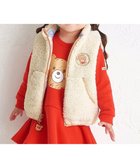 【ミキハウスホットビスケッツ/MIKI HOUSE HOT BISCUITS / KIDS】の【80-120cm】 カラフルビーンズ 裏ボアフリース リバーシブル総柄ベスト マルチカラー|ID: prp329100004657460 ipo3291000000034434542