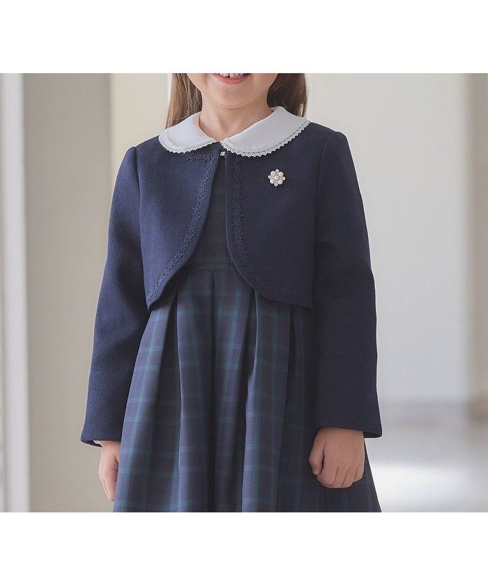 【エニィ/ANY / KIDS】のノーカラー ボレロ ジャケット インテリア・キッズ・メンズ・レディースファッション・服の通販 founy(ファニー) https://founy.com/ ファッション Fashion キッズファッション Fashion for Kids アウター Coat Outerwear /Kids ショート Short, Short Length ジャケット Jacket, Outerwear ビジュー Bijou, Jewel-like Accent ブレード Braid, Decorative Trim ボレロ Bolero, Short Cardigan レース Lace, Lace Fabric エレガント 上品 Elegant 入学式 Entrance Ceremony 夏 Summer 定番 Standard, Basic Item 春 Spring S/S・春夏 SS, Spring/Summer, Warm Season 洗える Machine Washable |ID: prp329100004657466 ipo3291000000034309680