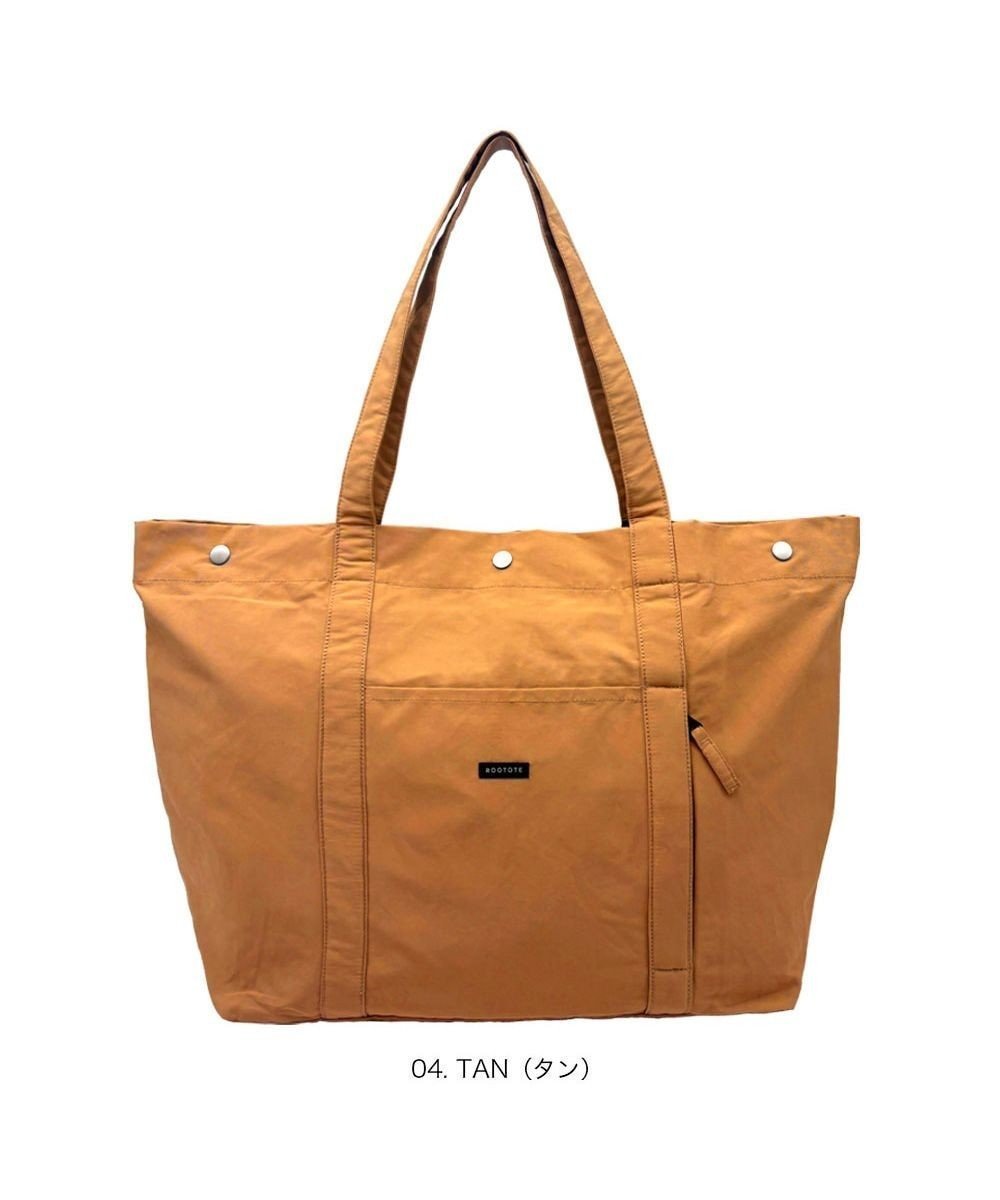 【ルートート/ROOTOTE】の3648【撥水・軽量 キャリーオンバッグ】SC.グランデ.3ボタン-A インテリア・キッズ・メンズ・レディースファッション・服の通販 founy(ファニー) 　ファッション　Fashion　レディースファッション　Fashion for Women　バッグ　Bags　アウトドア　Outdoor Clothing　カメラ　Camera Accessories　軽量　Lightweight, Ultra Light　シンプル　Simple, Minimal　ドット　Polka Dot, Dot Pattern　プリント　Print, Printed Pattern　ポケット　Pocket, Pocket Detail　ランダム　Random, Irregular　ループ　Loop, Loop Knit　旅行　Travel　04:タン|ID: prp329100004657470 ipo3291000000033707727