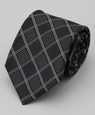【五大陸/gotairiku / MEN】のGOTAIRIKU別注【日本製】シルク ネクタイ_格子柄 人気、トレンドファッション・服の通販 founy(ファニー) ファッション Fashion メンズファッション Fashion for Men シルク Silk, 100% Silk スーツ Suit, Formalwear 別注 Limited Edition, Custom Order モダン Modern, Contemporary A/W・秋冬 Autumn/Winter 日本製 Made In Japan 2025年 2025 2025-2026秋冬・A/W Autumn/Winter 2025–26 AW25–26 thumbnail ブラック系8|ID: prp329100004657485 ipo3291000000033707903