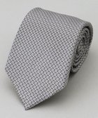 【五大陸/gotairiku / MEN】のGOTAIRIKU別注【日本製】シルク ネクタイ_格子柄 グレー系8|ID: prp329100004657494 ipo3291000000034387558