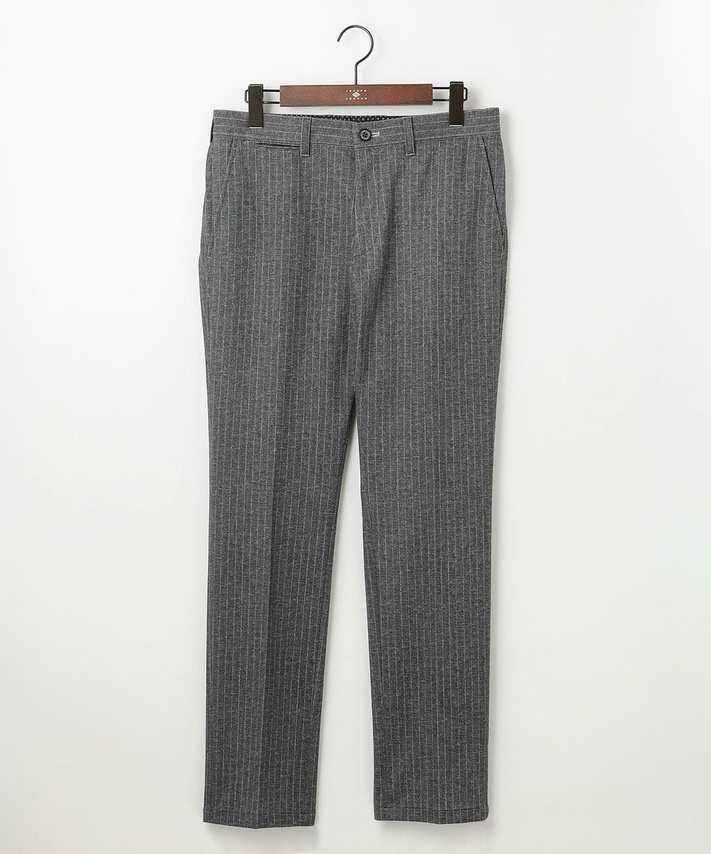 【ジョセフ アブード/JOSEPH ABBOUD / MEN】の【ウエストも伸びる!/ストレッチ】エアロムリネ コンフォートジャージ パンツ インテリア・キッズ・メンズ・レディースファッション・服の通販 founy(ファニー) 　ファッション　Fashion　メンズファッション　Fashion for Men　ボトムス　Bottoms　おすすめ　Recommended / Our Picks　シャーリング　Shirring, Ruched　シンプル　Simple, Minimal　ストレッチ　Stretch, Stretchy Fabric　スラックス　Slacks, Dress Pants　フィット　Fit, Slim Fit　プリント　Print, Printed Pattern　メランジ　Melange, Mixed Yarn　A/W・秋冬　Autumn/Winter　グレー系1|ID: prp329100004657507 ipo3291000000033707999