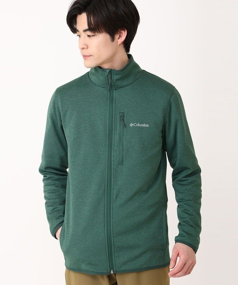 【コロンビア/Columbia / MEN】のColumbia/ エッセンシャルハイクグリッドフリースフルジップ /コロンビア インテリア・キッズ・メンズ・レディースファッション・服の通販 founy(ファニー) ファッション Fashion メンズファッション Fashion for Men トップス・カットソー Cut & Sew Tops おすすめ Recommended / Our Picks フィット Fit, Slim Fit ロング Long, Long-Length 夏 Summer S/S・春夏 SS, Spring/Summer, Warm Season A/W・秋冬 Autumn/Winter 軽量 Lightweight, Ultra Light Rain Forest|ID: prp329100004657514 ipo3291000000034295236