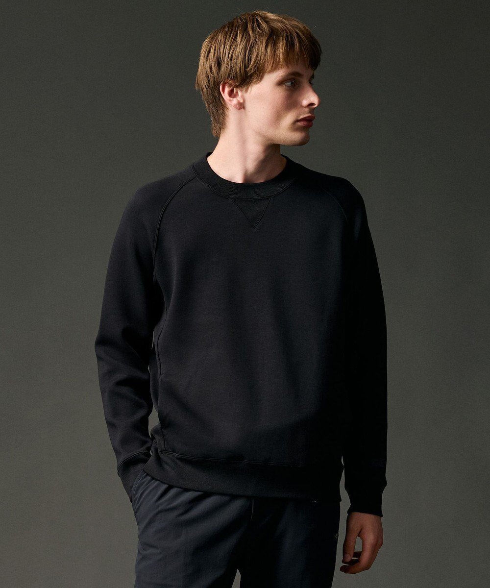 【ジョセフ アブード マウンテン/JOSEPH ABBOUD MOUNTAIN / MEN】の【軽量/ソフト/イージーケア】ソフトダンボールニット プルオーバー インテリア・キッズ・メンズ・レディースファッション・服の通販 founy(ファニー) ファッション Fashion メンズファッション Fashion for Men トップス・カットソー Cut & Sew Tops ニット・セーター / 定番トップス Knit Tops & Sweaters 軽量 Lightweight, Ultra Light スウェット / スエット Sweatshirt, Sweatwear セットアップ Set-Up, Coordinated Outfit プリント Print, Printed Pattern ポケット Pocket, Pocket Detail メランジ Melange, Mixed Yarn 無地 Plain, Solid Color A/W・秋冬 Autumn/Winter おすすめ Recommended / Our Picks ブラック系|ID: prp329100004657524 ipo3291000000034188339