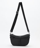 【ジョセフ アブード/JOSEPH ABBOUD / MEN】の【軽量/撥水素材】インターレースハーフムーンバッグ ブラック系|ID: prp329100004657526 ipo3291000000034664428