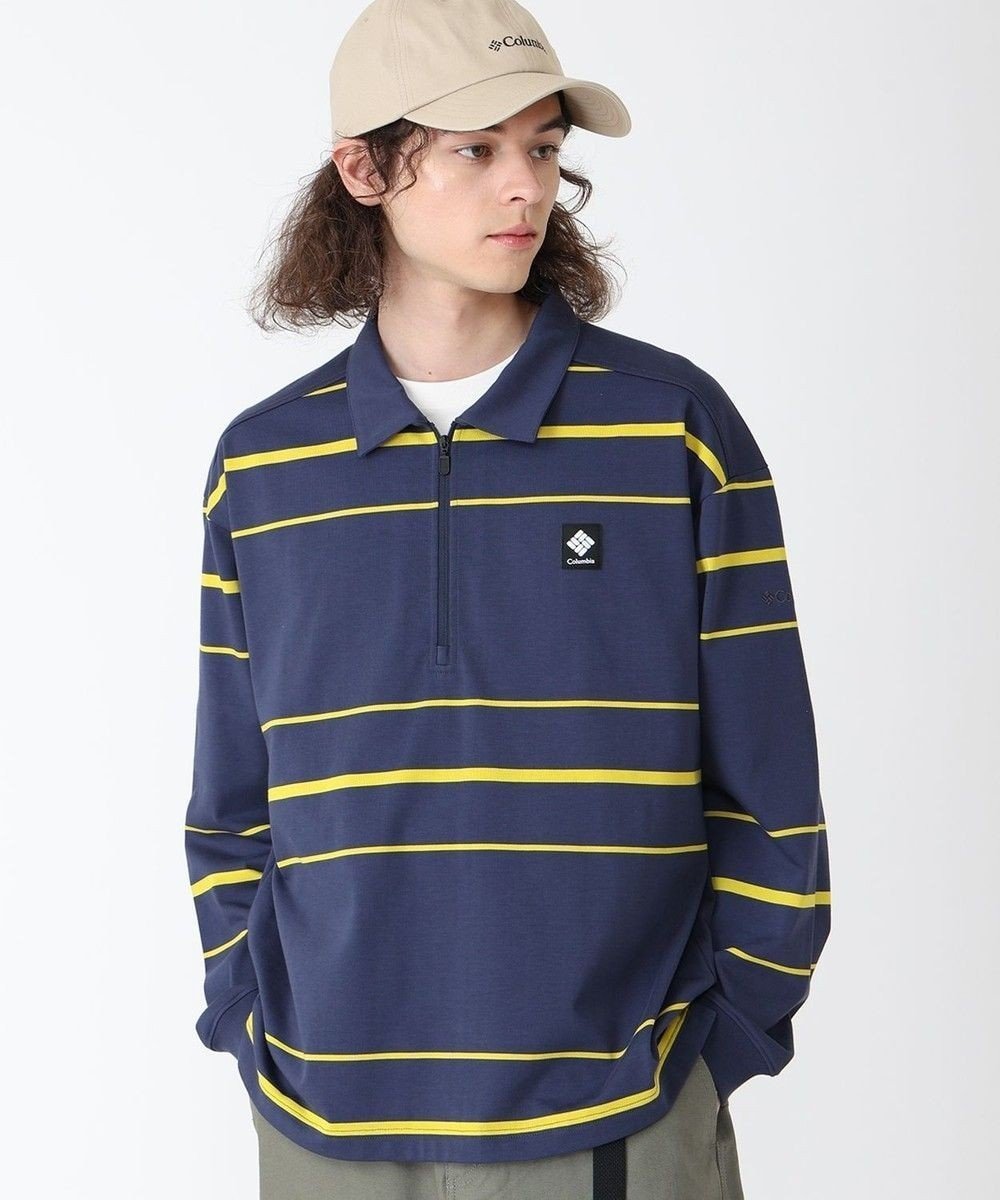 【コロンビア/Columbia / MEN】のColumbia/ キャロリーナアベニューハーフジップポロ /コロンビア インテリア・キッズ・メンズ・レディースファッション・服の通販 founy(ファニー) 　ファッション　Fashion　メンズファッション　Fashion for Men　トップス・カットソー　Cut & Sew Tops　メンズシャツ　Shirts　ポロシャツ / きれいめカジュアルスタイル　Polo Shirts　おすすめ　Recommended / Our Picks　アウトドア　Outdoor Clothing　トレンド　Trend, Trending Now　フィット　Fit, Slim Fit　ボーダー　Border, Stripe　ポロシャツ　Polo Shirt, Collared Tee　リラックス　Relax, Relaxed Fit　ロング　Long, Long-Length　夏　Summer　S/S・春夏　SS, Spring/Summer, Warm Season　A/W・秋冬　Autumn/Winter　Nocturnal|ID: prp329100004657535 ipo3291000000033708094